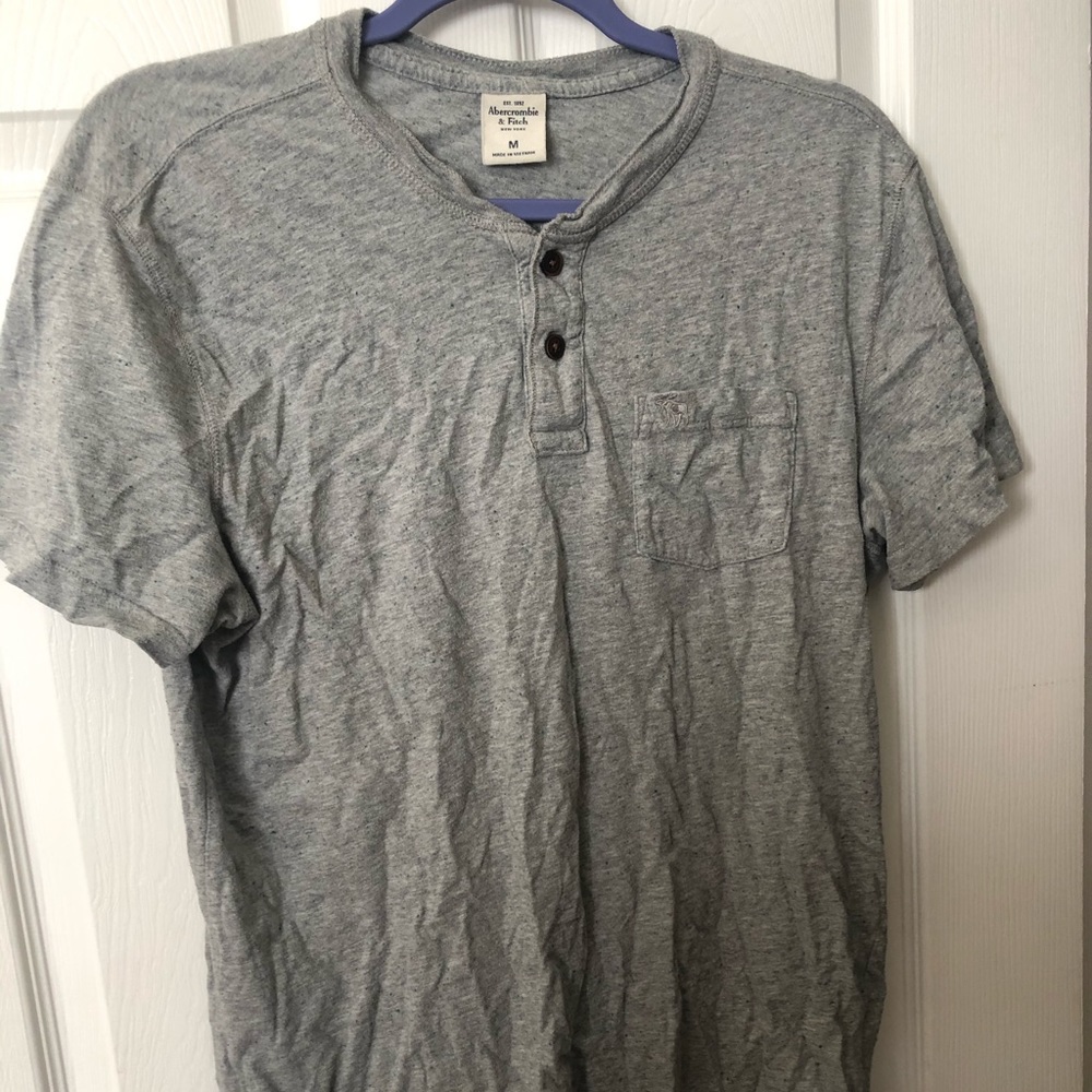 Abercrombie and Fitch Henley tee